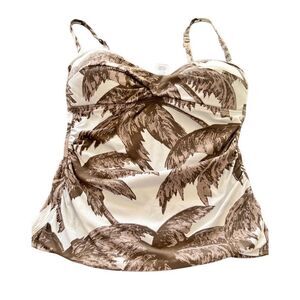 Tommy Bahama Top Cami Thankini swimsuit size  S